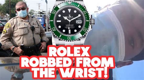 Rolex robbery